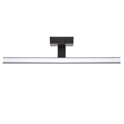 Aigostar - Iluminação LED para espelho de casa de banho LED/12W/230V 4000K 60 cm IP44 preta