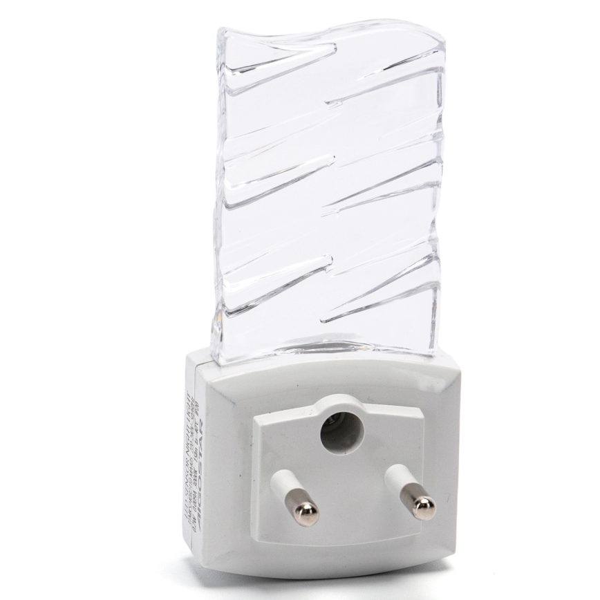 Aigostar - Luz noturna LED com sensor de anoitecer LED/0,2W/230V 3000K