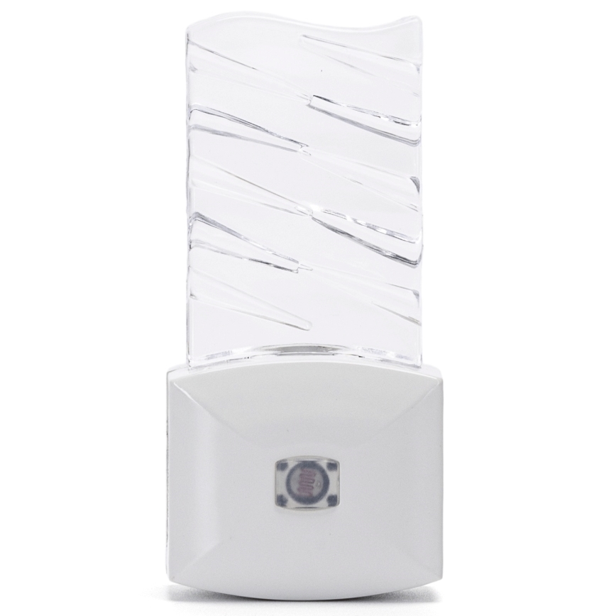 Aigostar - Luz noturna LED com sensor de anoitecer LED/0,2W/230V 6500K