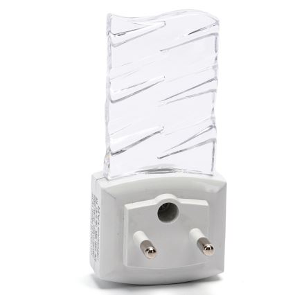 Aigostar - Luz noturna LED com sensor de anoitecer LED/0,2W/230V 6500K