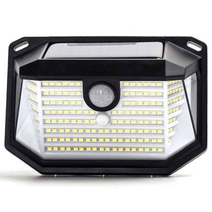 Aigostar - Iluminação solar de parede LED com sensor LED/0,8W/5,5V 1200 mAh 6500K IP65