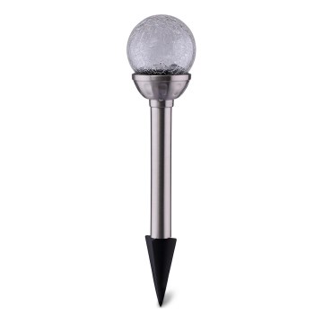 Aigostar - Iluminação solar LED RGB LED/0,08W/2V IP44 200 mAh