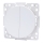 Aigostar - Interruptor duplo sem moldura n.º 5 branco