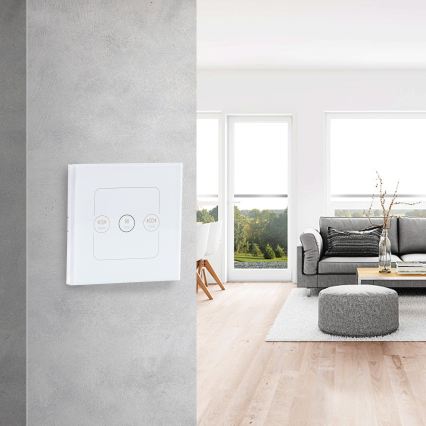 Aigostar - Interruptor inteligente para controlo de estores 230V Wi-Fi Tuya