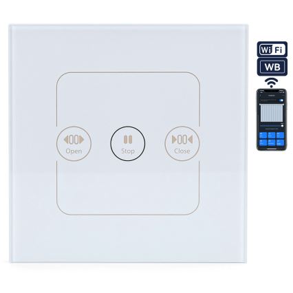 Aigostar - Interruptor inteligente para controlo de estores 230V Wi-Fi Tuya