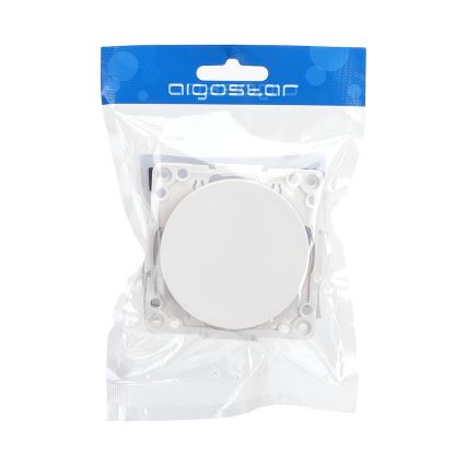 Aigostar - Interruptor simples sem moldura n.º 1 branco