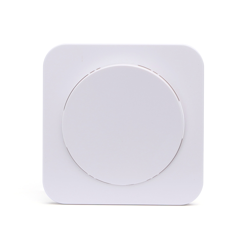 Aigostar - Interruptor unipolar com moldura n.º 1, branco