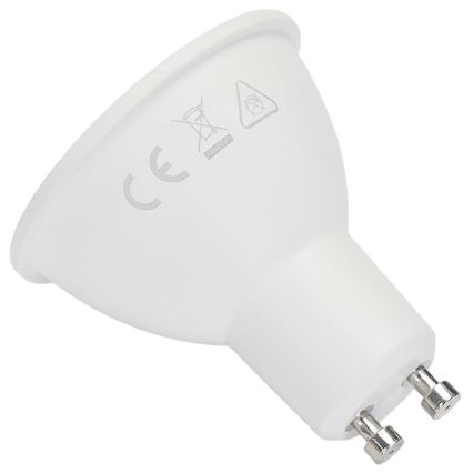 Aigostar - Lâmpada LED RGBW dimerizável GU10/4,8W/230V 3000K + controlo remoto