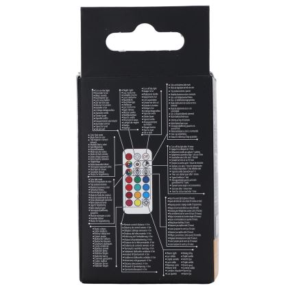 Aigostar - Lâmpada LED RGBW dimerizável GU10/4,8W/230V 3000K + controlo remoto