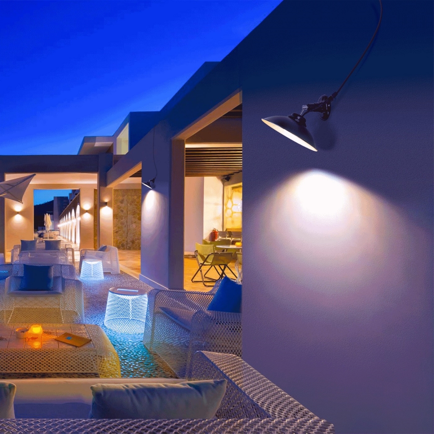 Aigostar - Luminária Solar LED com sensor LED/3,2V 3000K/4000K/6500K IP65 5000 mAh com controlo remoto