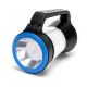 Aigostar - Lanterna de campismo LED regulável 3em1 LED/3xAA preto/azul