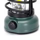 Aigostar - Lanterna de campismo LED regulável LED/3xAA verde 18 cm