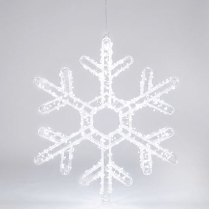 Aigostar - Decoração de Natal LED para exterior 540xLED/6W/230V IP44, branco frio, floco de neve de 43 cm