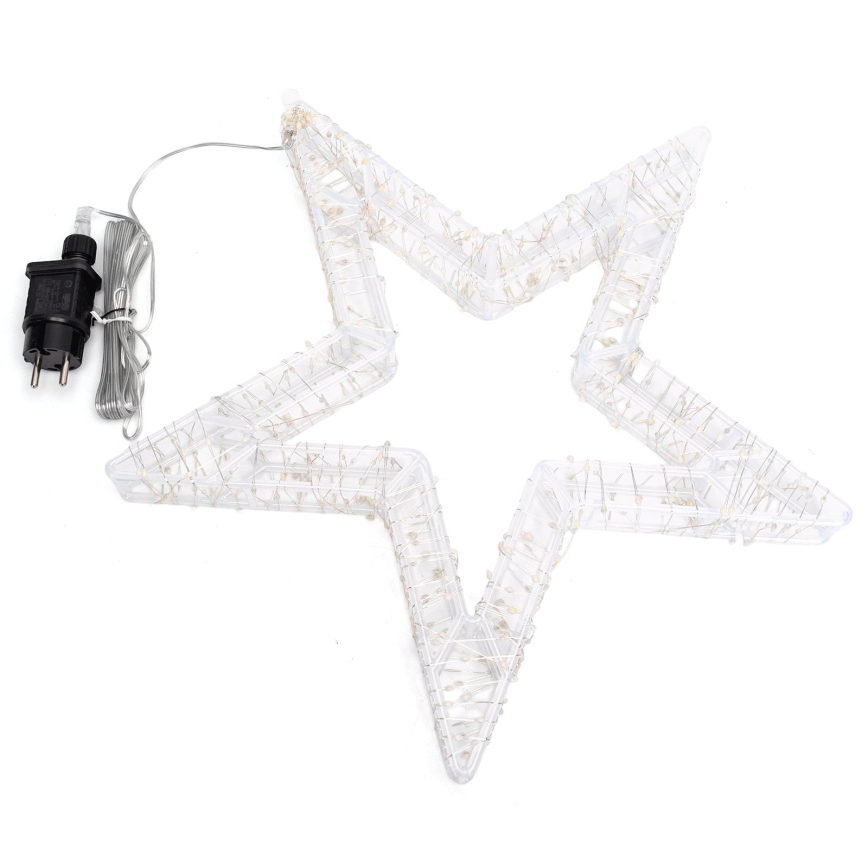 Aigostar - Decoração de Natal LED para exterior 540xLED/6W/230V IP44 branco quente estrela de 45 cm