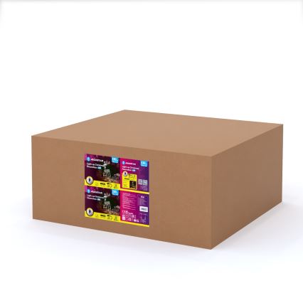 Aigostar - LED Exterior decoração LED/3,6W/31/230V 2700K 90/45cm IP44 rena com um trenó