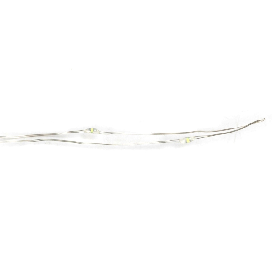 Aigostar - LED  guirlanda 100xLED/3xAA 10,3m branco frio
