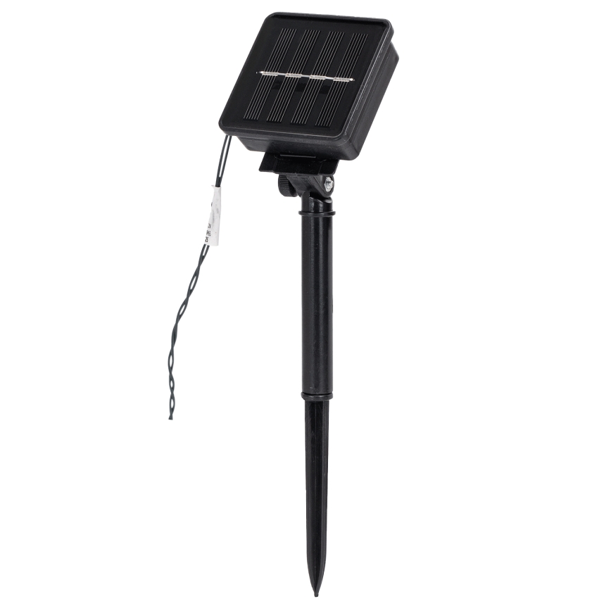 Aigostar - Guirlanda de Natal solar LED 100xLED/8 funções 8x0,4m IP65 multicor 1200 mAh