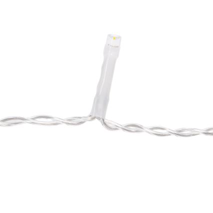 Aigostar - Guirlanda de Natal LED para exterior 120xLED/8 funções 3xAA 3,9x1,2m IP44 multicolorido