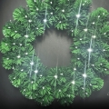 Aigostar - LED Guirlanda de Natal para exterior 72xLED/3xAA pr. 50cm IP44 branco frio