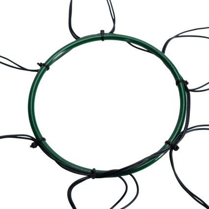 Aigostar - LED Guirlanda luminosa de Natal para exterior 108xLED/8 funções 3xAA 1,8m IP44 branco quente