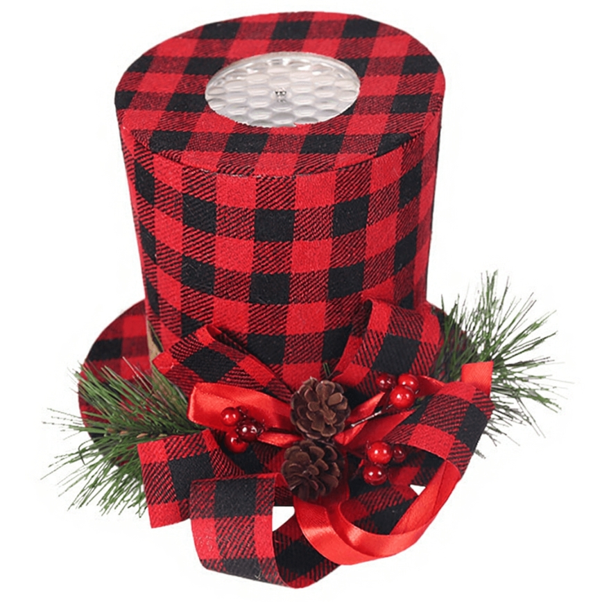 Aigostar - Projetor LED de flocos de neve para Natal LED/5W/230V branco frio preto/vermelho