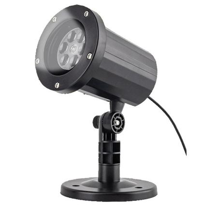 Aigostar - Projetor LED de Natal para exterior com flocos de neve, 5W/230V, IP44, multicolorido