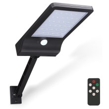 Aigostar - LED Regulação solar candeeiro com sensor LED/2,3W/5,5V IP65 + controlo remoto