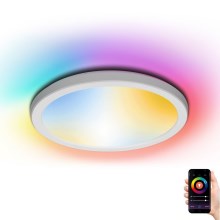 Aigostar - LED RGB+CCT Iluminação de teto LED/22W/230V 2700-6500K Wi-Fi