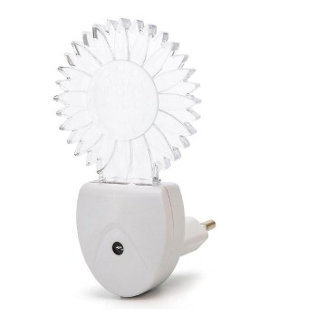 Aigostar - LED RGB Luz noturna com sensor LED/0,5W/230V sol