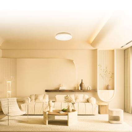 Aigostar - Luminária de banheiro LED RGBW dimmerizável LED/39W/230V 50 cm Wi-Fi IP44