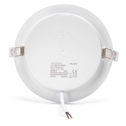 Aigostar - LED RGBW Foco de encastrar com regulação LED/15W/230V 2700-6500K diâmetro 17,5 cm Wi-Fi