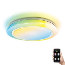 Aigostar - LED RGBW Iluminação de casa de banho com regulação LED/27W/230V 40 cm Wi-Fi