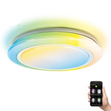 Aigostar - LED RGBW Iluminação de casa de banho com regulação LED/39W/230V 50 cm Wi-Fi IP44