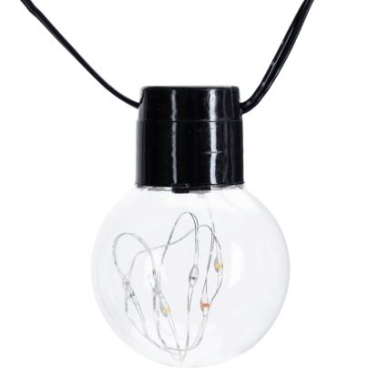 Aigostar - Guirlanda de luzes LED decorativa para exterior 160 LEDs 10m IP44 multicolorido