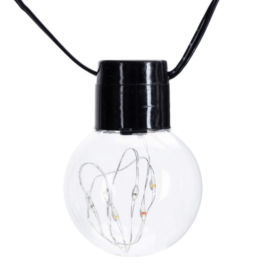 Aigostar - Guirlanda de luzes LED decorativa para exterior 160 LEDs 10m IP44 multicolorido