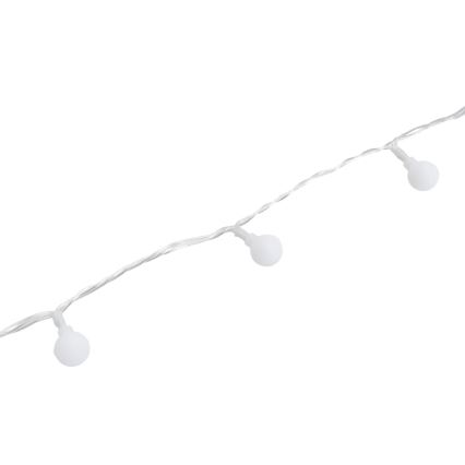 Aigostar - Guirlanda decorativa LED para exterior 5 m, 50 LEDs, 8 funções, IP44, multicolorida