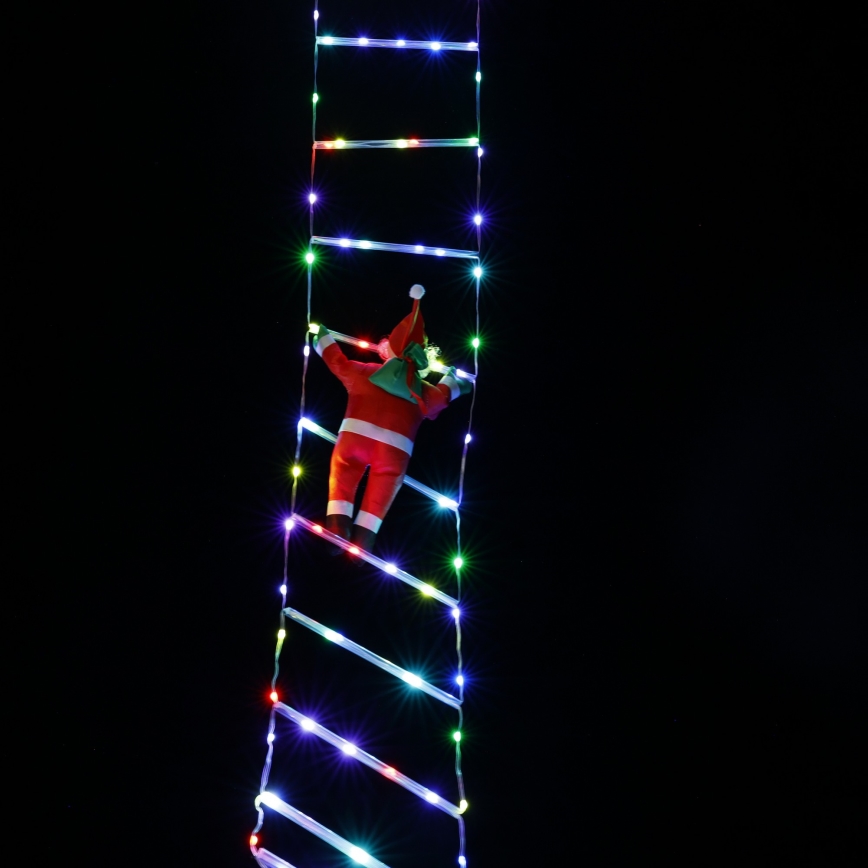Aigostar - Decoração LED de Natal para exterior 154 LEDs/8 funções 1,6 m IP44 multicolorido