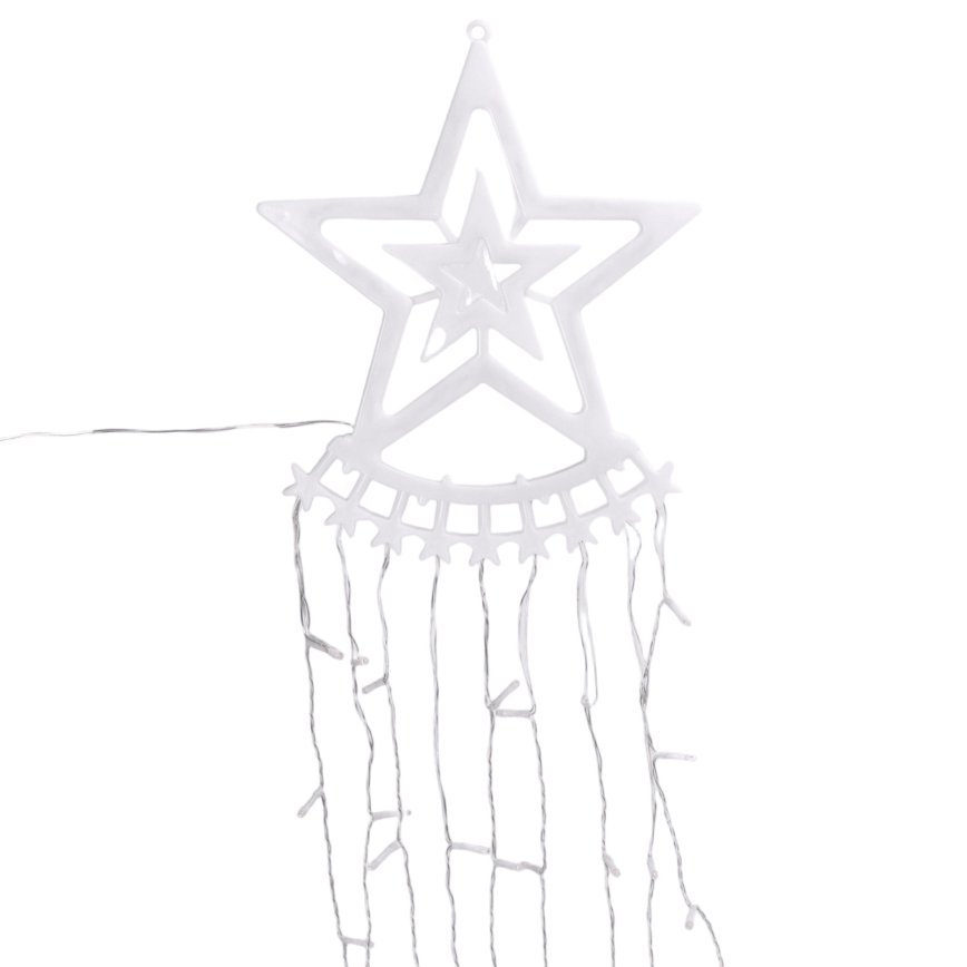 Aigostar - Decoração de Natal LED para exterior 350 LEDs 3,5m IP44 multicolorido