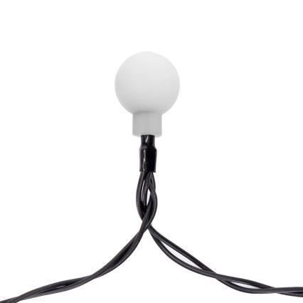 Aigostar - Fio decorativo solar LED 50xLED/8 funções 12m IP65 800 mAh multicolor