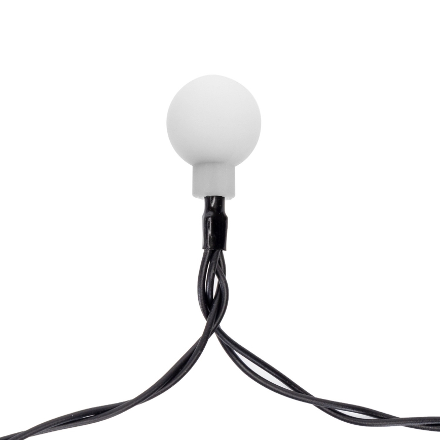 Aigostar - Fio decorativo solar LED 50xLED/8 funções 12m IP65 800 mAh multicolor