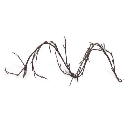 Aigostar - Fio de luz solar LED 72xLED/4m IP65 300 mAh branco quente para galhos de árvores