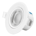 Aigostar - Luminária de embutir para teto LED/7W/230V 3000K diâmetro 8,5 cm branco quente