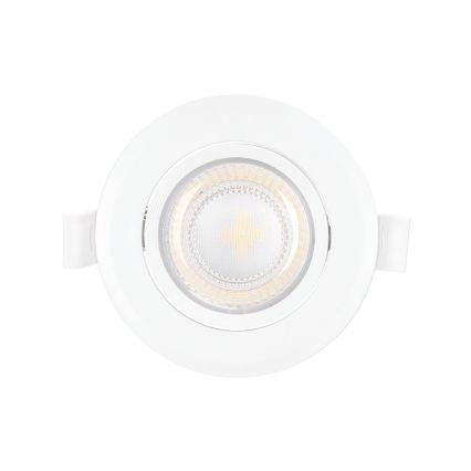 Aigostar - Luminária de embutir para teto LED/7W/230V 3000K diâmetro 8,5 cm branco quente