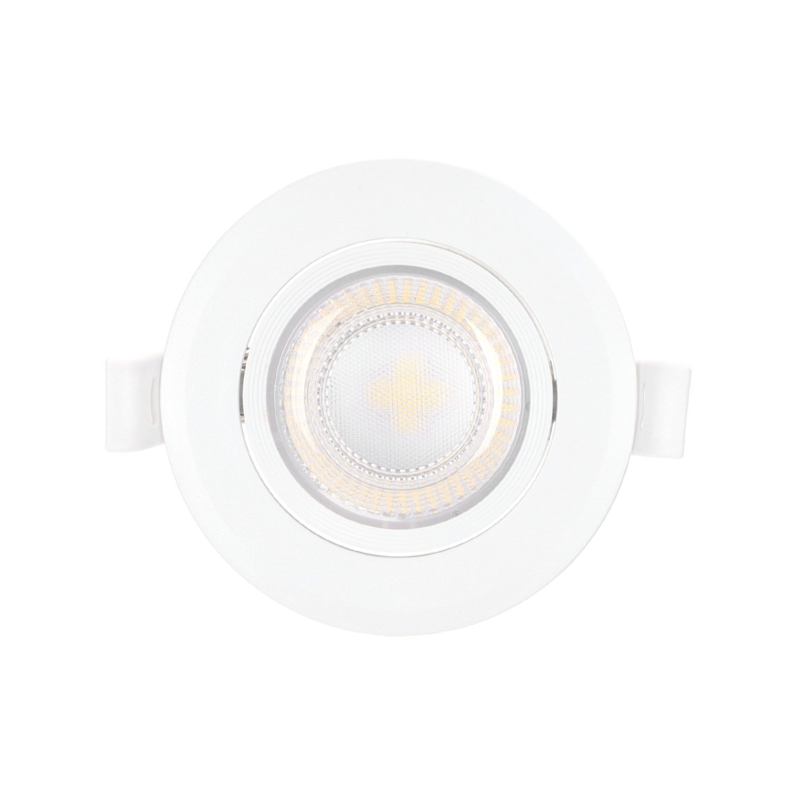 Aigostar - Luminária de embutir para teto LED/7W/230V 3000K diâmetro 8,5 cm branco quente