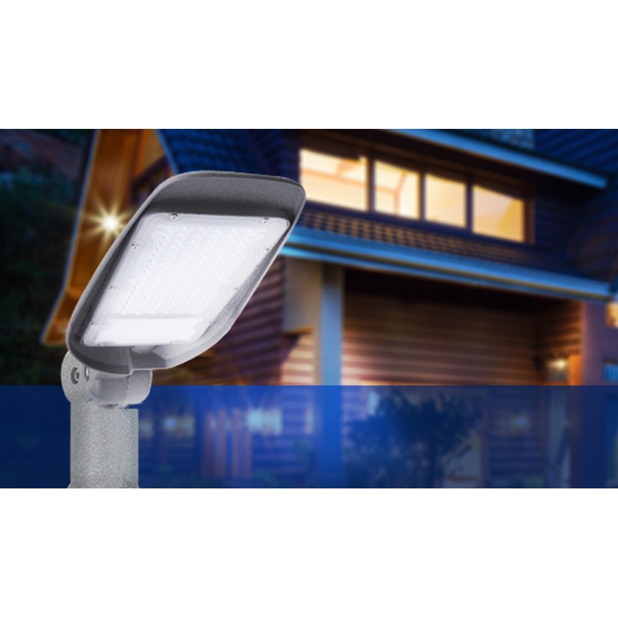 Aigostar - Luminária de rua SLIM LED/200W/230V 6500K IP65