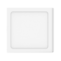 Aigostar - Luminária de teto LED de sobrepor LED/18W/230V 3000K 22,6x22,6 cm branca
