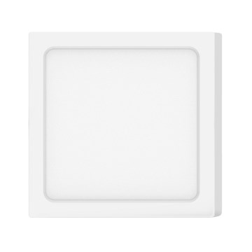 Aigostar - Luminária de teto LED de sobrepor LED/18W/230V 3000K 22,6x22,6 cm branca