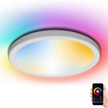 Aigostar - Luminária de teto LED RGBW dimável LED/25W/230V 2700-6500K Wi-Fi