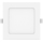 Aigostar - Luminária LED de embutir 6W/230V 6500K 12x12 cm branca