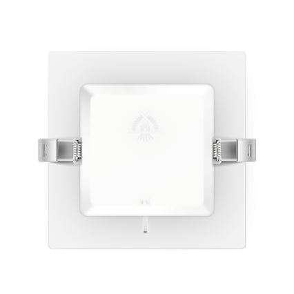 Aigostar - Luminária LED embutida 6W/230V 4000K 12x12 cm branca